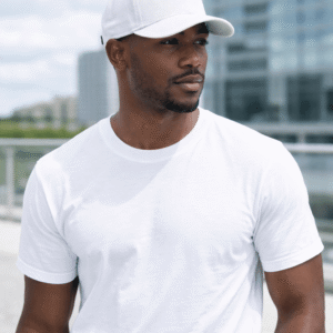 White Silk Baseball Cap